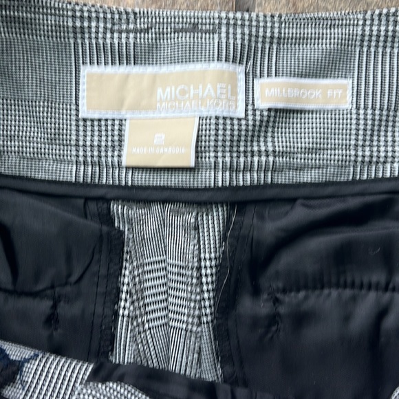 Black & white wide leg trouser pants - Picture 5 of 6